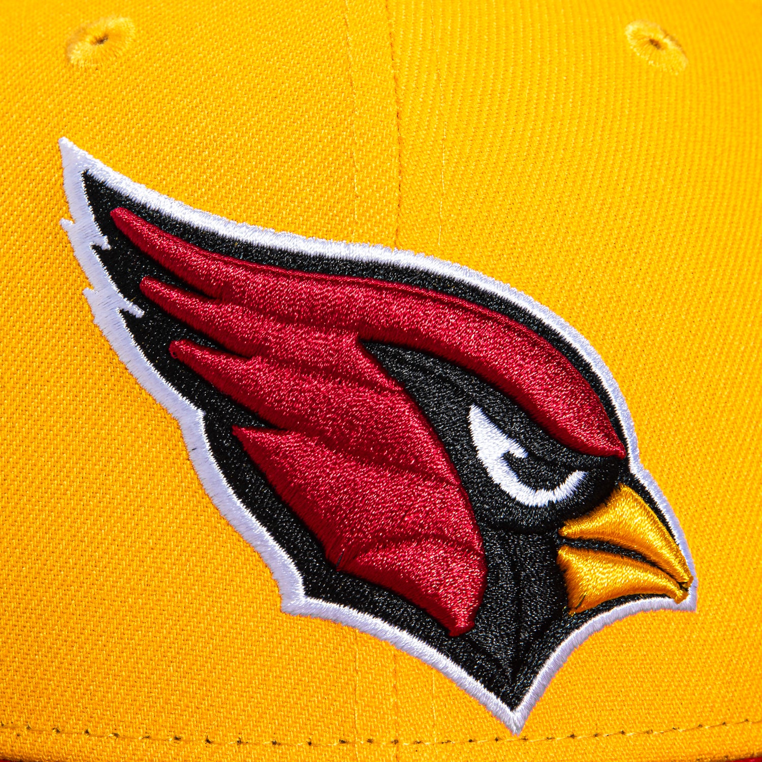 New Era 59Fifty Arizona Cardinals Snapback Hat - Gold & Cardinal Red Official NFL Team Cap for Men & Women | Perfect for Game Day, Sports Events & Casual Wear