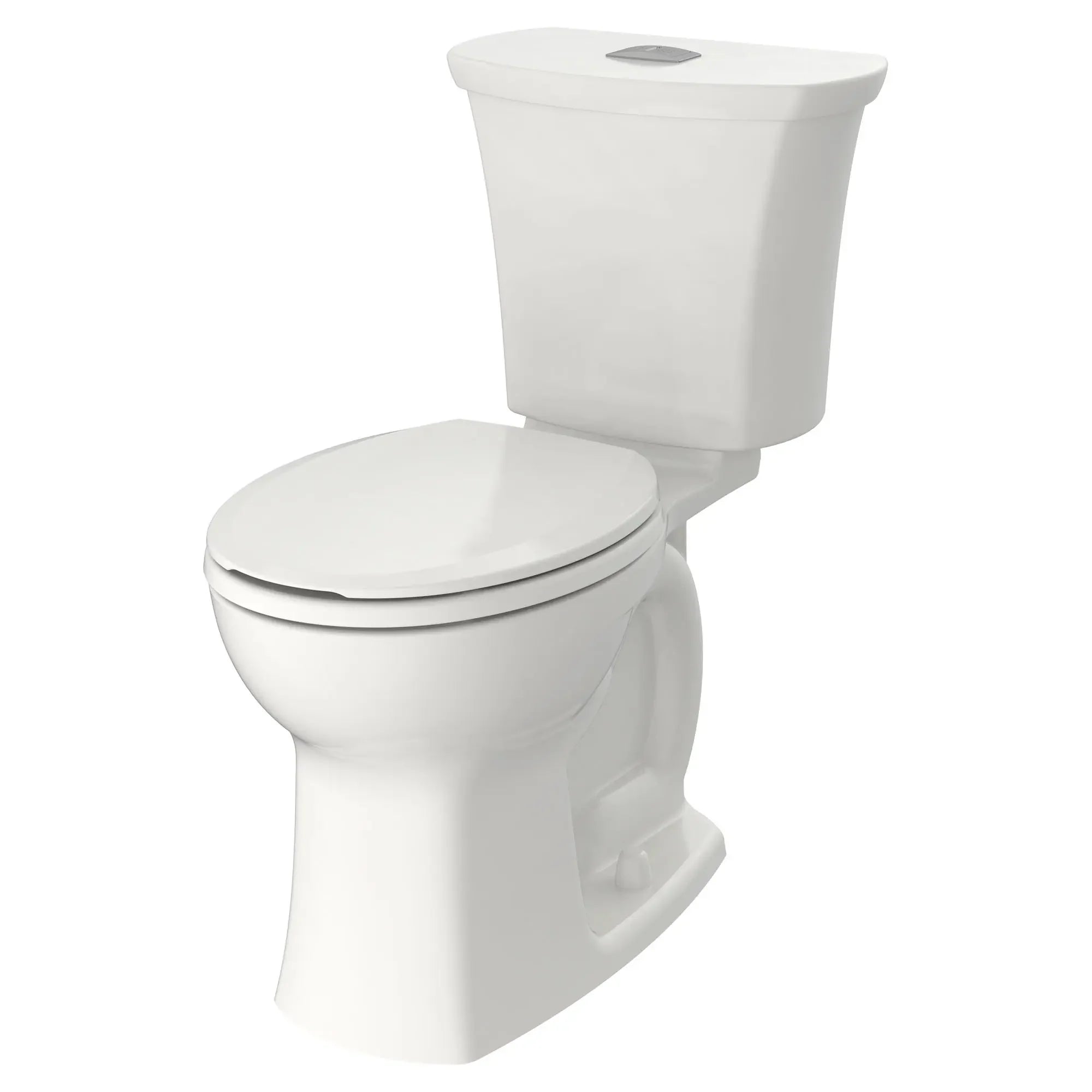 Edgemere® Dual Flush Toilet - 1.6 GPF/6.0 LPF & 1.1 GPF/4.2 LPF - Chair Height Round Front Two-Piece Design (Seat Not Included) - Perfect for Modern Bathrooms & Water-Saving Homes