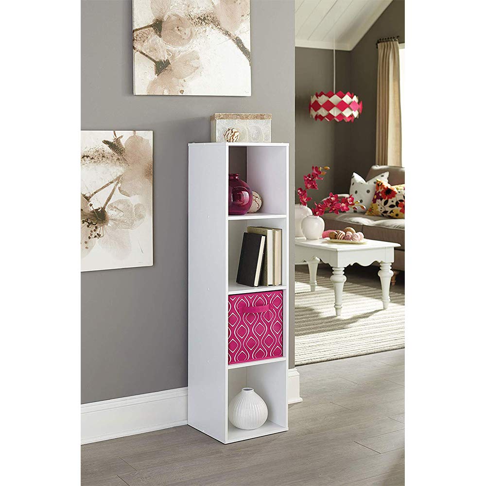 ClosetMaid 4-Cube Stackable Storage Organizer - White (3 Pack) | Perfect for Closet, Bedroom & Home Organization | Ideal for Clothes, Toys & Household Items Storage