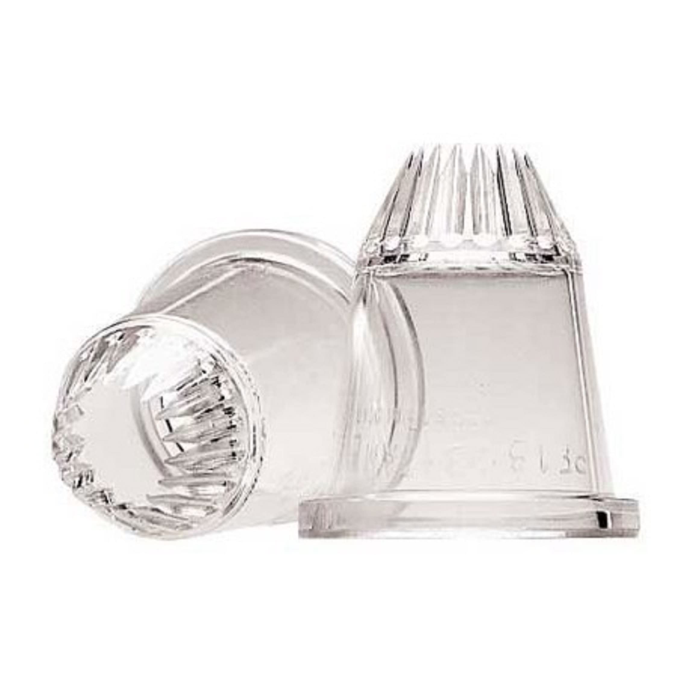 Matfer Bourgeat Polycarbonate Petit Four Pastry Tip - 3/4 Inch 18 Teeth (Pack of 2) - Perfect for Cake Decorating, Cupcake Icing & French Pastry Making