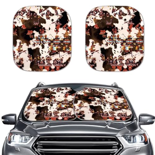 Aztec Cow Print