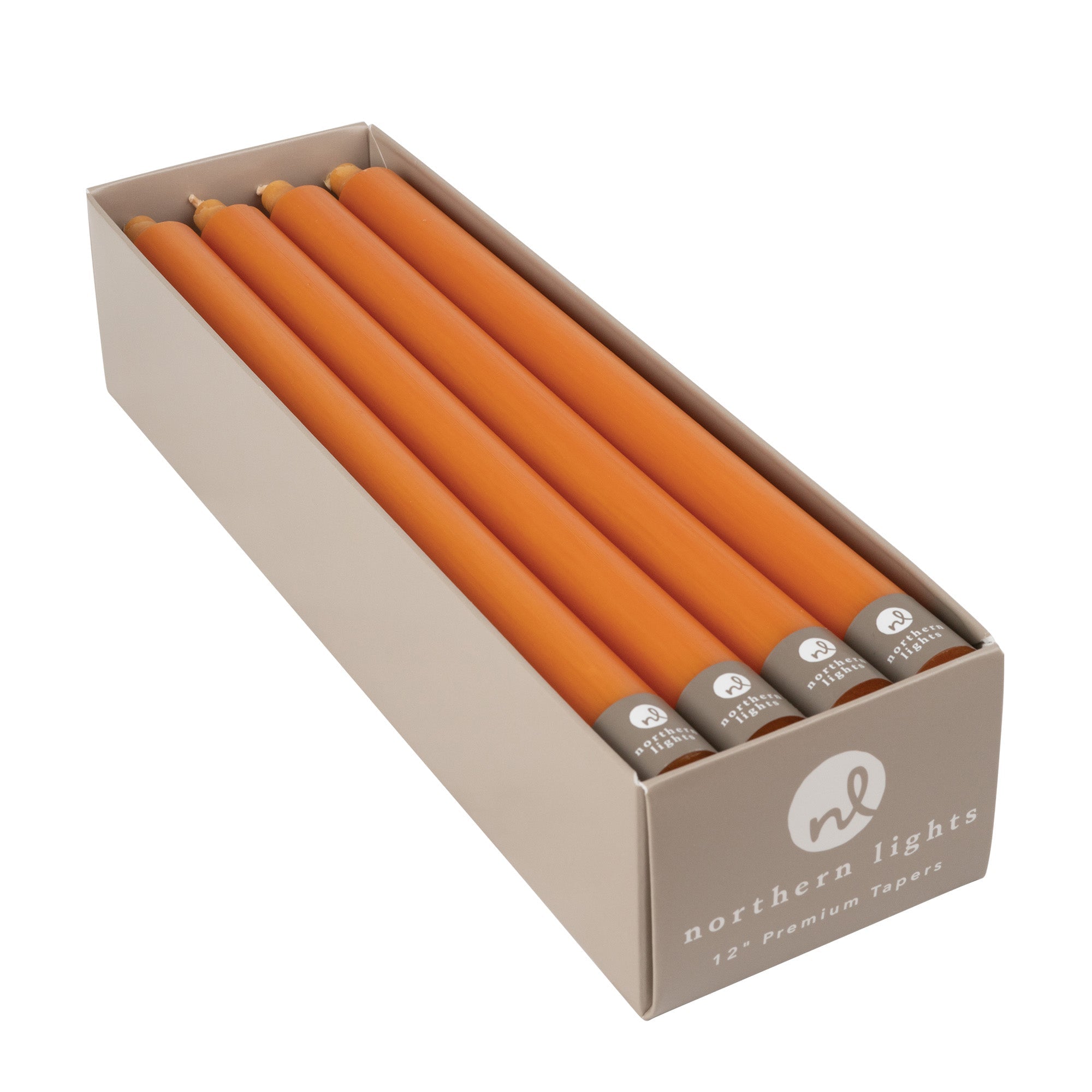 Premium Goldfish 12-Pack Taper Candles - Elegant Decorative Candles for Dining, Weddings & Romantic Ambiance