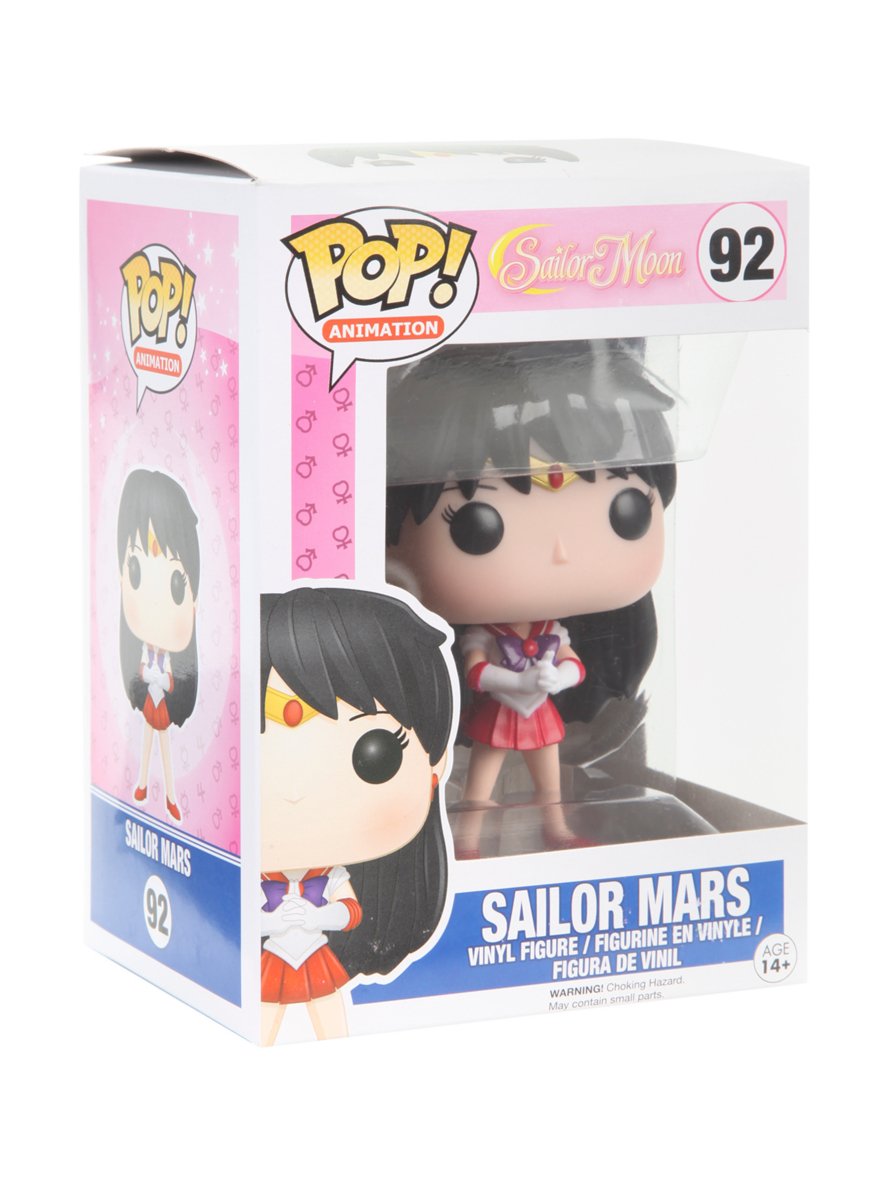 Funko POP Anime: Sailor Moon - Sailor Mars Collectible Vinyl Figure | Perfect for Anime Fans, Gift Ideas & Pop Culture Displays