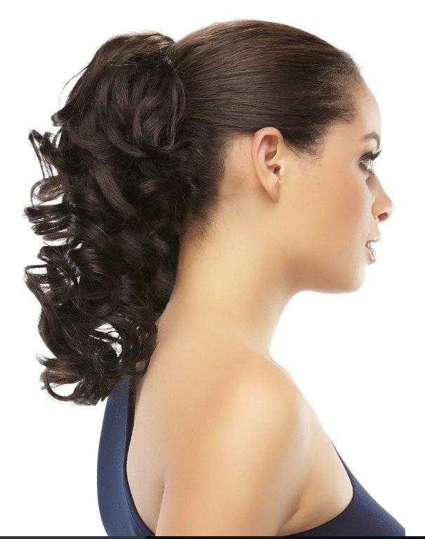 Crush Ponytail Hairpiece - Natural Looking Clip-In Ponytail Extension for Women - Perfect for Parties, Weddings & Everyday Styling