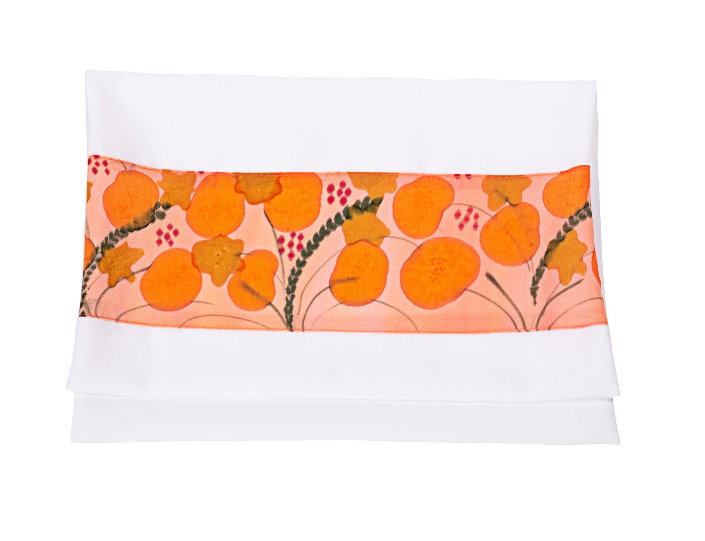 Floral Peach Silk Tallit for Women - Elegant Bat Mitzvah Prayer Shawl | Jewish Ceremonial Scarf for Girls & Women | Perfect for Synagogue, Weddings & Religious Celebrations