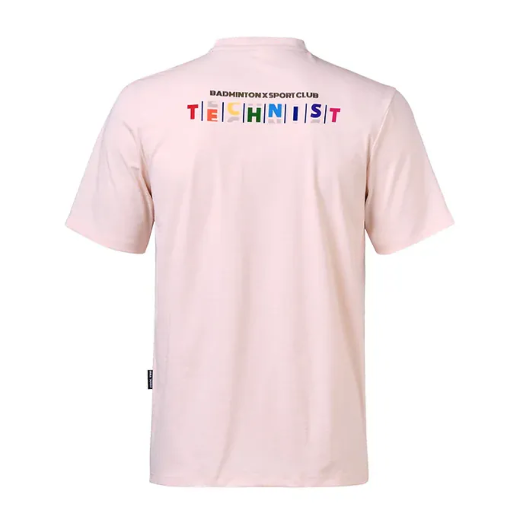 Technist TNT5432 Unisex Oversized Short Sleeve T-Shirt - Soft Cotton Relaxed Fit Casual Tee for Men & Women [Pink] | Perfect for Streetwear, Lounge, Gym & Everyday Comfort