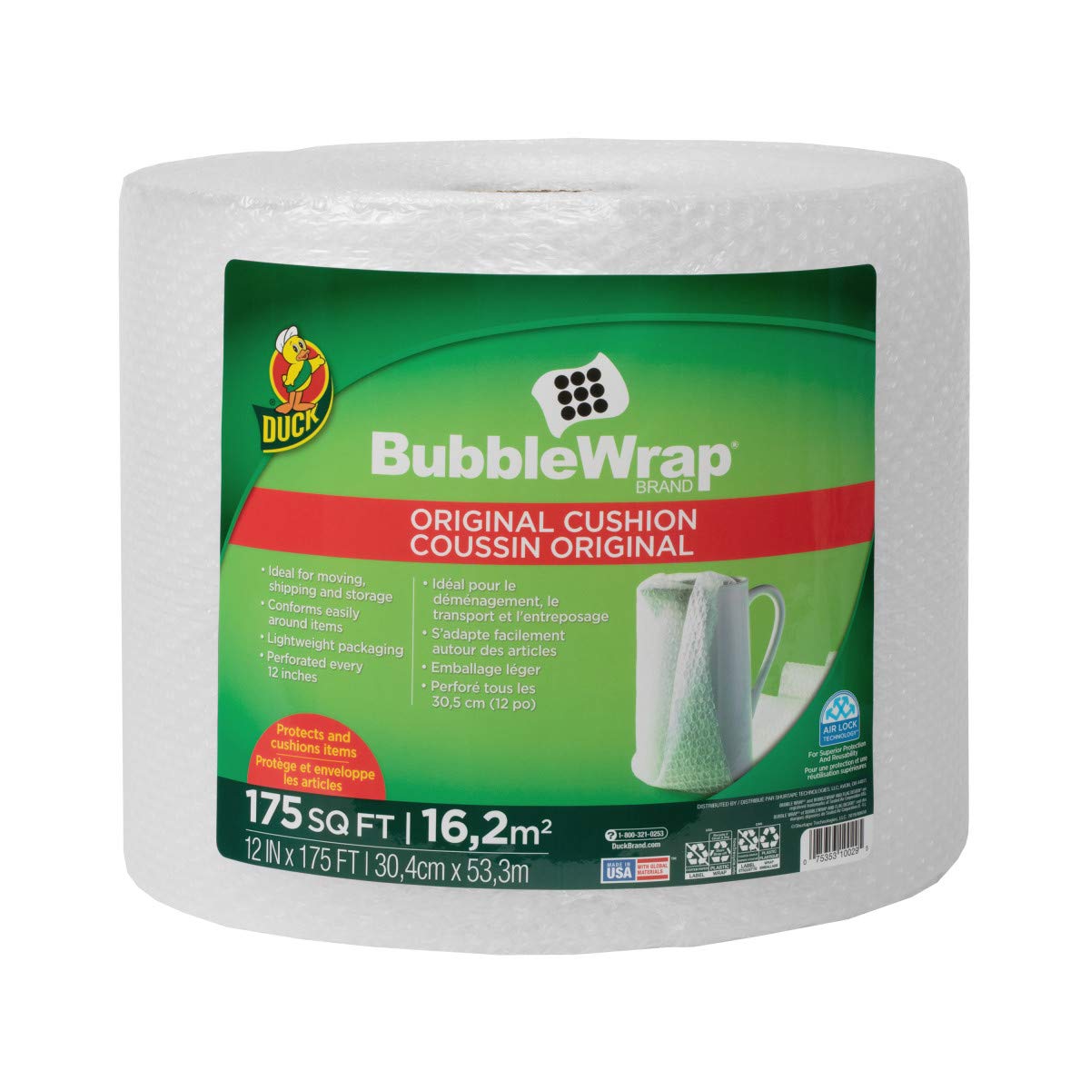 Duck Brand Bubble Wrap Roll - 12