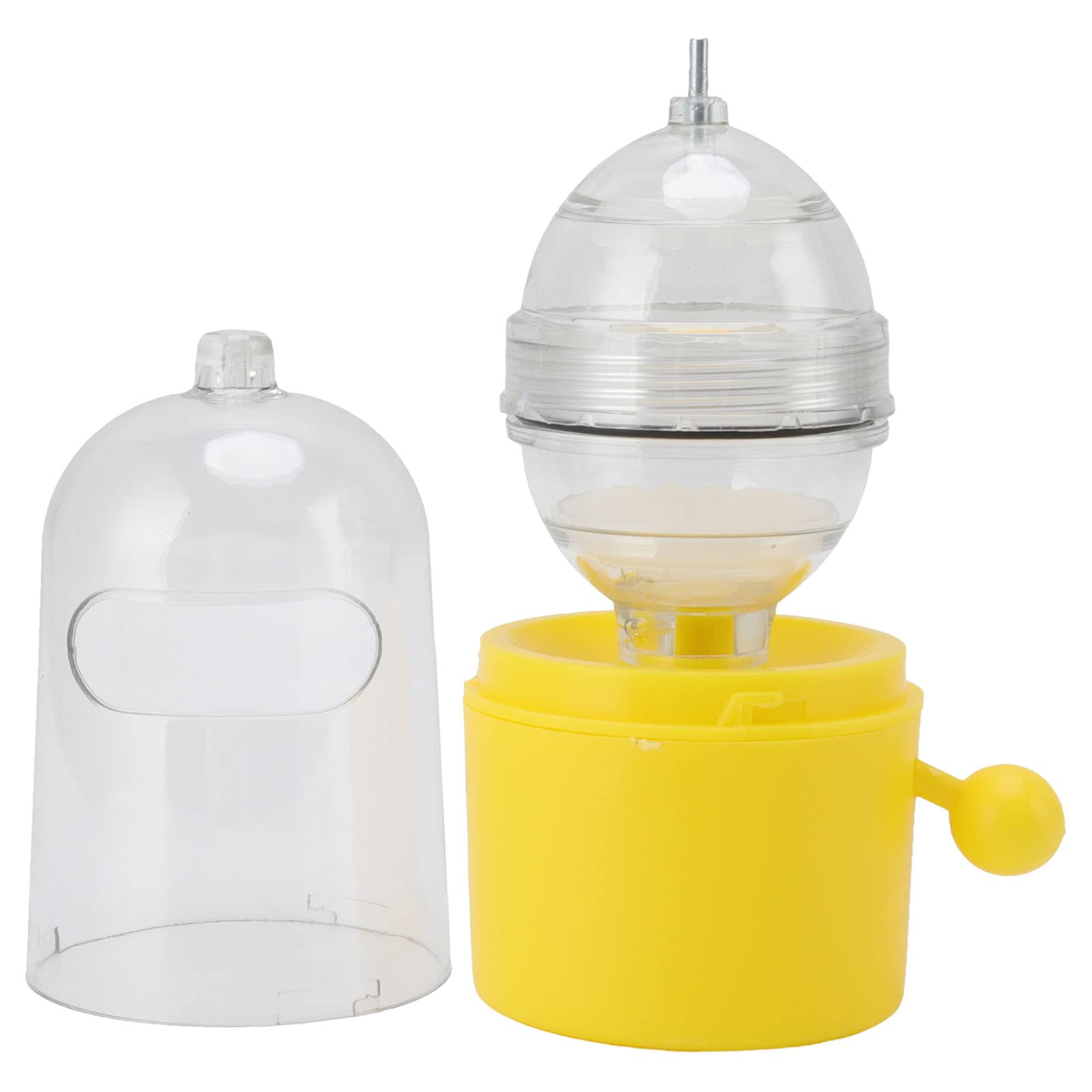 Manual Egg Homogenizer - Egg Spinner & Mixer for Perfect Boiled Golden Eggs | Kitchen Tool for Separating Egg Whites and Yolks | Ideal for Baking, Cooking, and Meal Prep