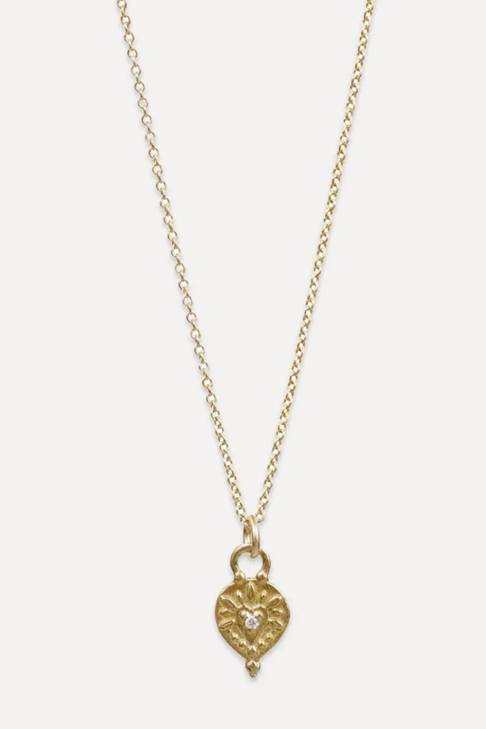 Raya Necklace - Large Love Conquers All Pendant for Women | Elegant Jewelry Gift for Valentine's Day, Anniversary & Special Occasions