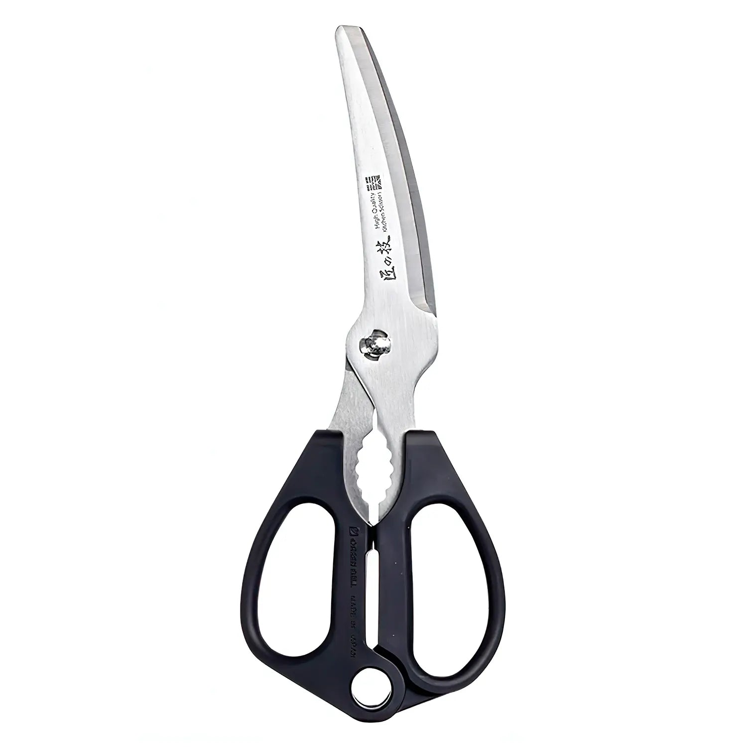 Premium Takuminowaza Stainless Steel Kitchen Scissors - Heavy Duty Pull Cutting Shears for Meat, Poultry, Herbs & Vegetables | Professional Cooking & Food Prep Tool