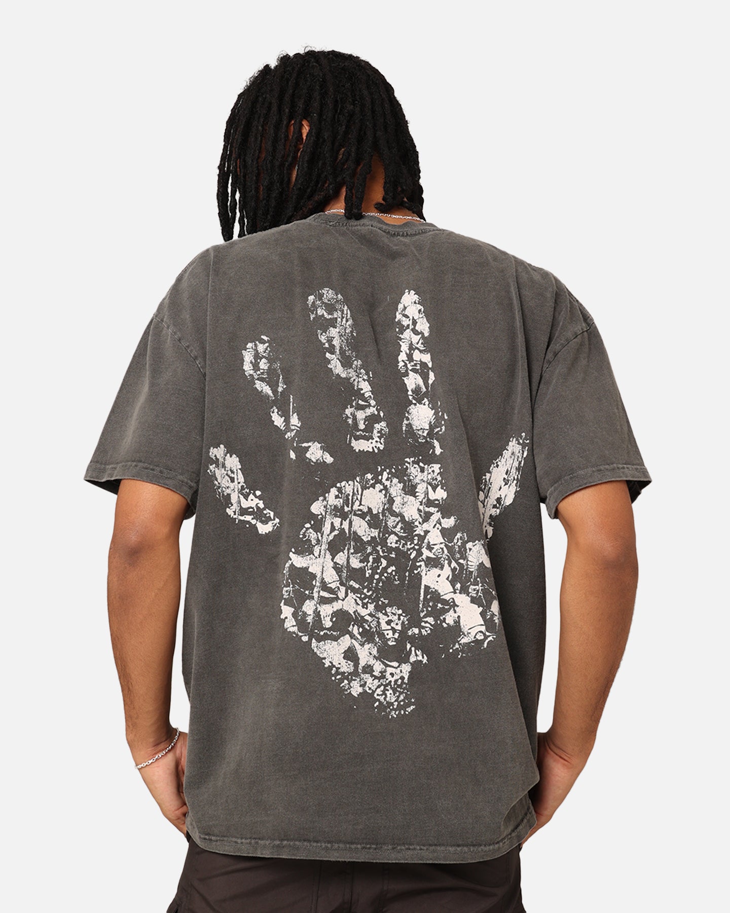 Lord of the Rings Saruman Heavyweight T-Shirt - Black Vintage Wash | Officially Licensed LOTR Merchandise | Perfect for Cosplay, Comic Con & Fantasy Fans