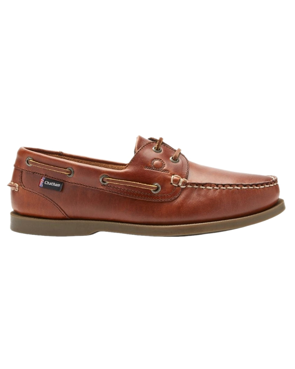 Chatham Men's The Deck II G2 Premium Leather Boat Shoes - Comfortable & Stylish Non-Slip Deck Shoes for Sailing, Boating & Casual Wear