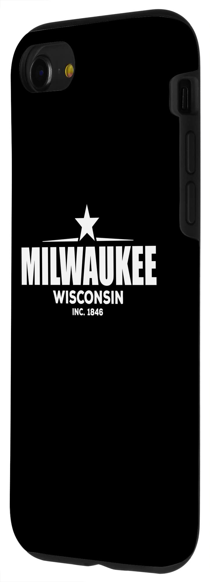 iPhone SE (2020) / 7 / 8 Shockproof Protective Case - Slim Fit Cover for Milwaukee Wisconsin Fans | Perfect for Daily Use, Travel & Outdoor Activities
