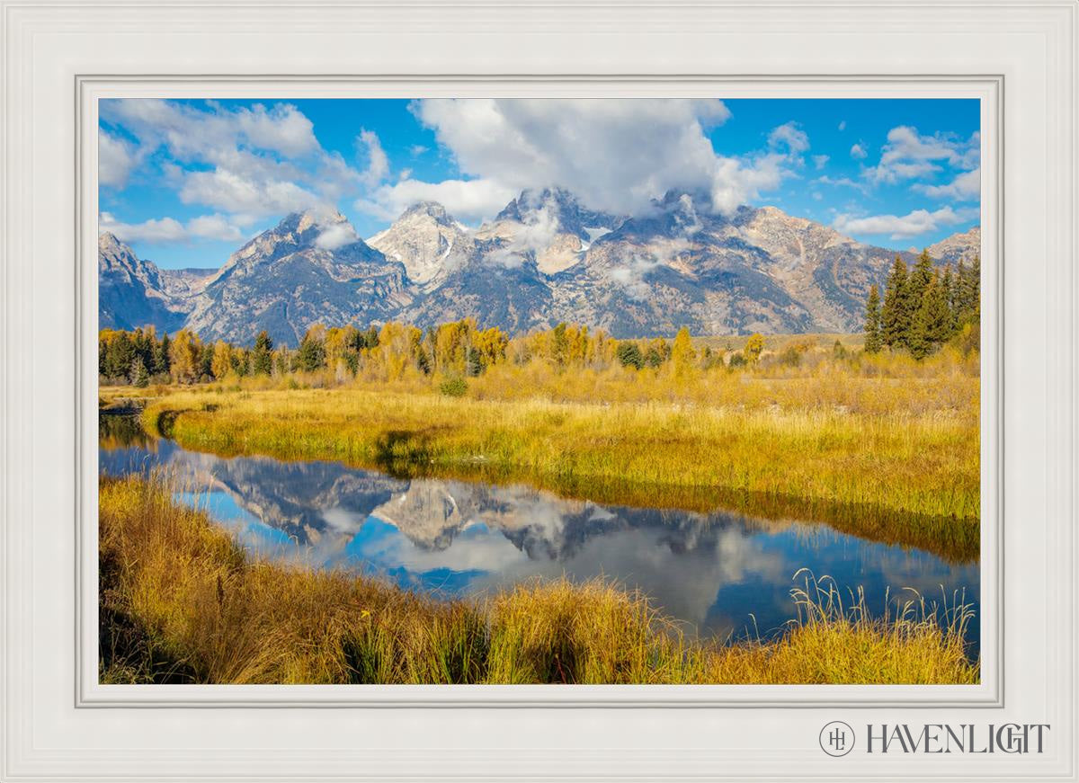Autumn Splendor By Julie Kerr - Stunning Fall Landscape Art Print for Home & Office Decor | Perfect for Living Room, Bedroom Wall Art & Seasonal Gift