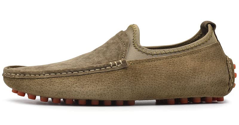 Santimon Men's Penny Loafers - Slip-On Suede Moccasins for Driving, Casual & Dress Wear | Comfortable Boat Shoes for Work, Travel & Everyday Use