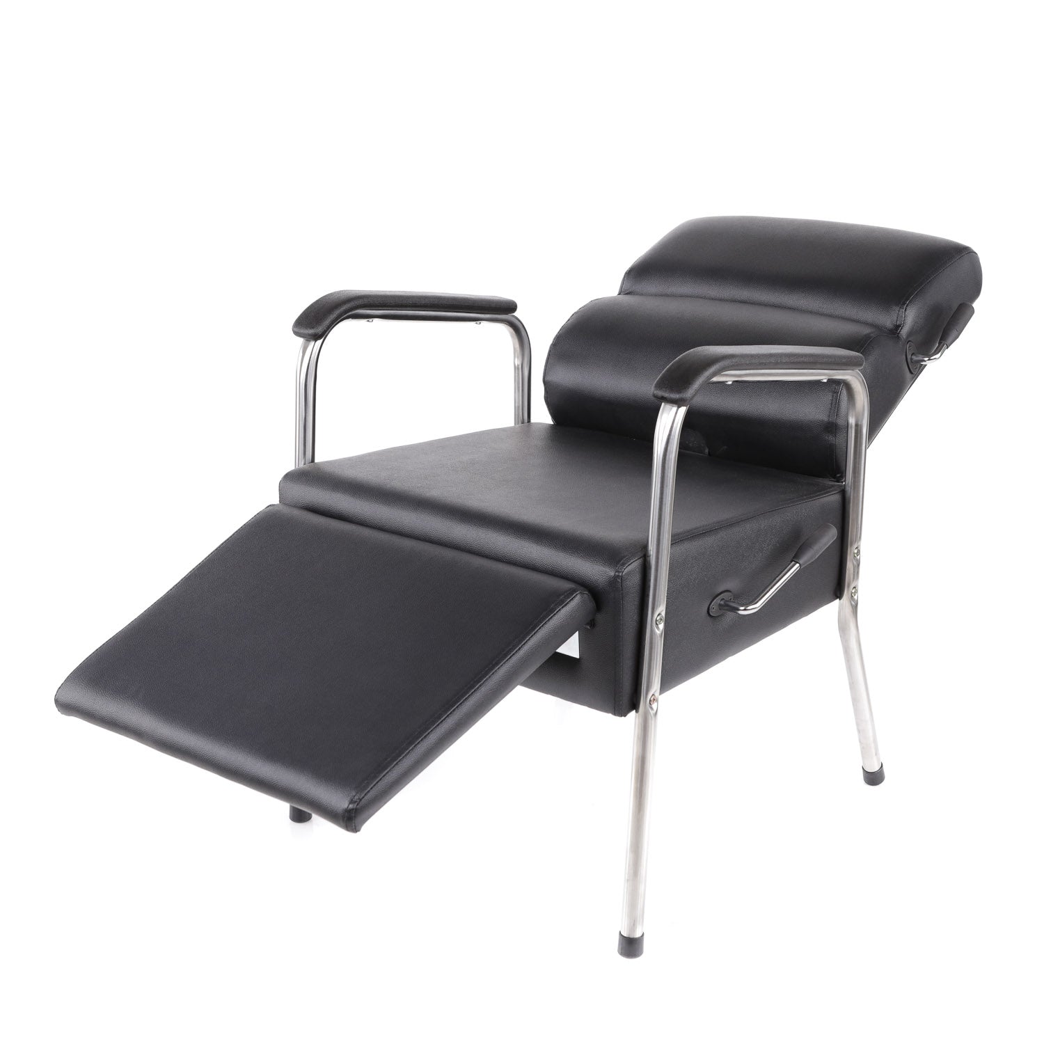 Professional Lever Shampoo Chair with Adjustable Kickout Legrest - Perfect for Salon, Spa & Barber Shop Hair Washing Stations