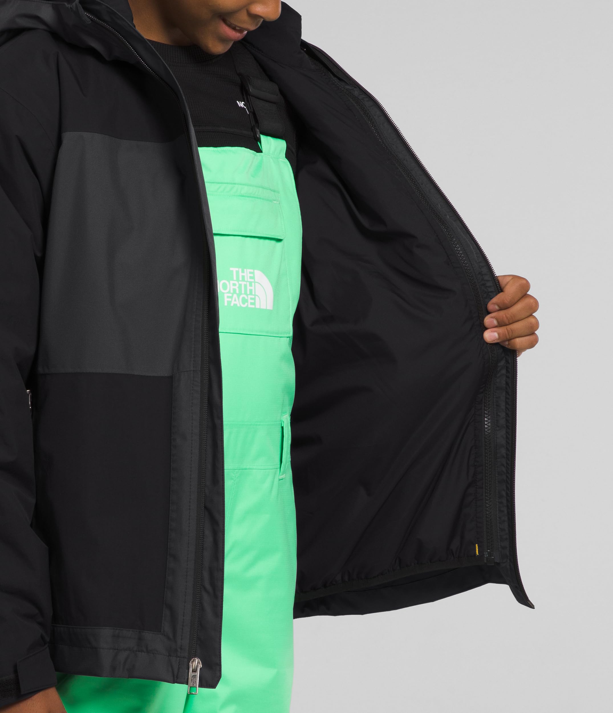 The North Face Freedom Triclimate Jacket for Boys - Waterproof & Windproof Outdoor Jacket with Removable Liner - Perfect for Hiking, Camping & Winter Adventures