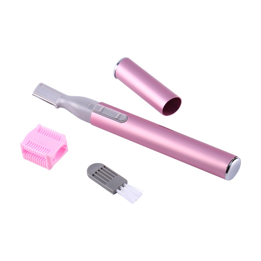 Electric Eyebrow Trimmer & Comb - 2-in-1 Rechargeable Eyebrow Shaver with Precision Brush for Perfect Shaping - Ideal for Home, Office & Travel Grooming Kit (Great for Eyebrow Shaping, Facial Hair Removal & Quick Touch-ups)