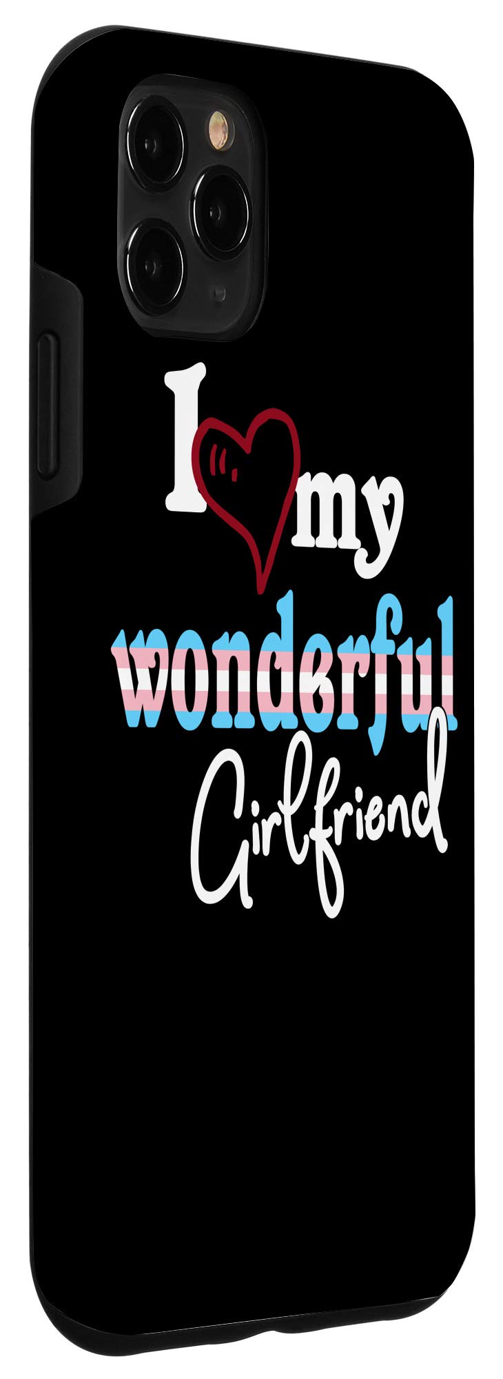 iPhone 11 Pro Max Case with Transgender Pride Flag Design - Show Your Love & Support | Perfect for LGBTQ+ Pride Events, Daily Use & Gift for Girlfriend/Boyfriend
