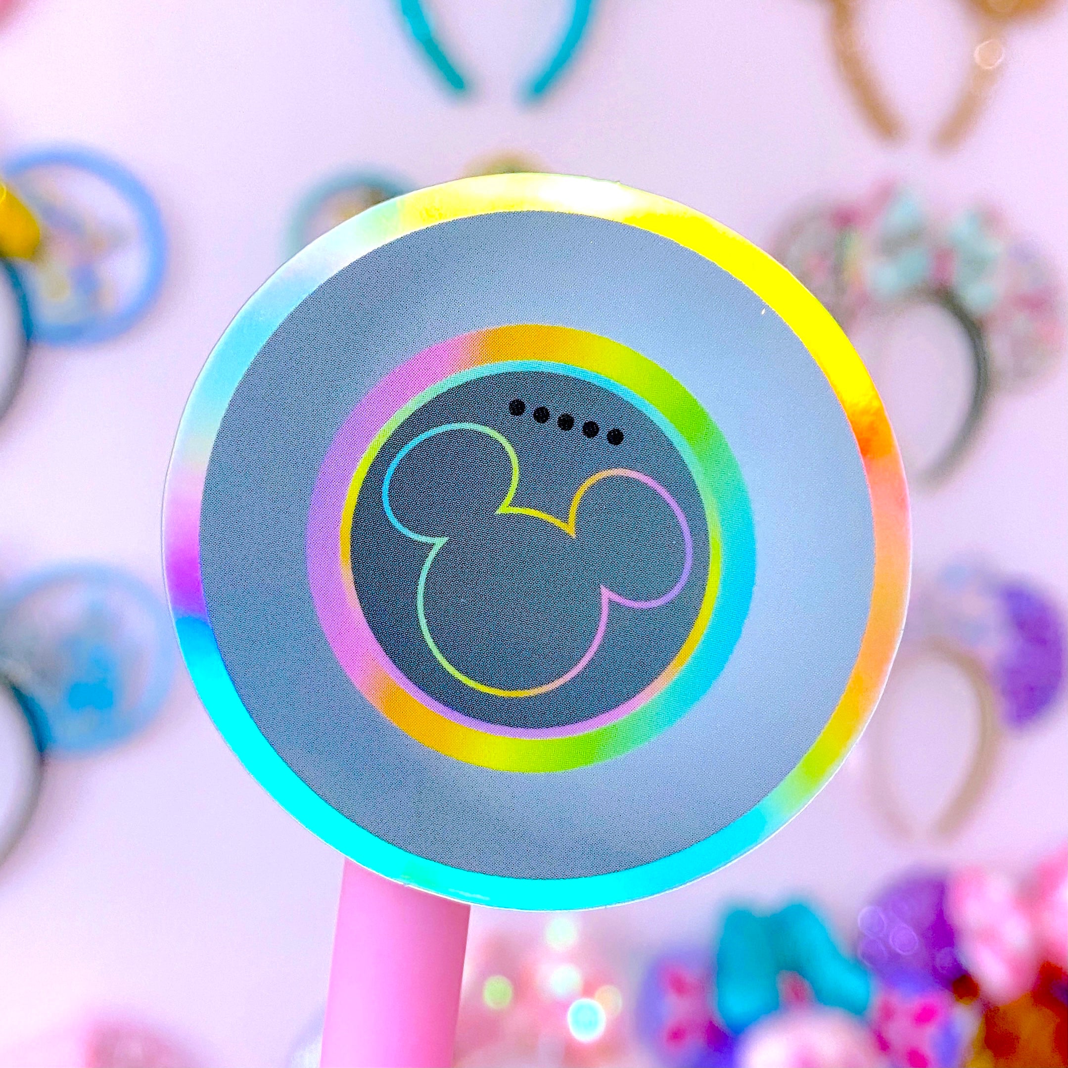 Waterproof Magic Band Sticker - Durable & Adhesive for Disney MagicBands, Theme Park Scans & Accessories - Perfect for Theme Park Visits, Water Rides & Outdoor Adventures