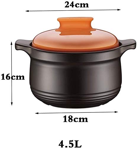 Premium Ceramic Crock Pot - 6QT Slow Cooker, Stew & Soup Pot for Casserole, Hot Pot & Kitchen Cooking - Durable Ceramic Cookware for Soups, Stews & One-Pot Meals (Ideal for Family Dinners & Meal Prep)