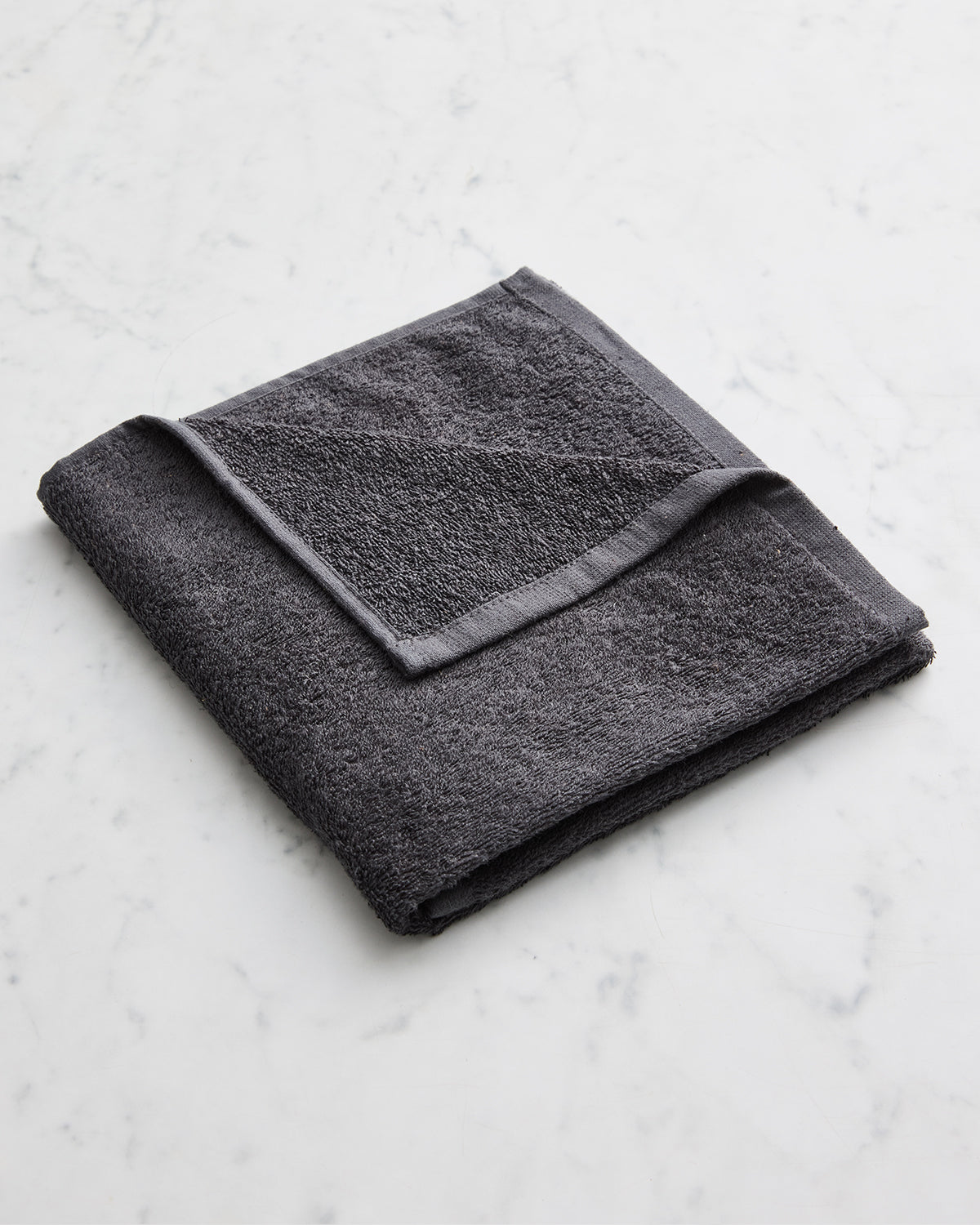 Premium 100% French Flax Linen Terry Bath Mat - Ultra Absorbent & Quick-Drying Charcoal Gray Bathroom Rug for Spa-Like Luxury - Perfect for Bathroom, Shower & Vanity Areas