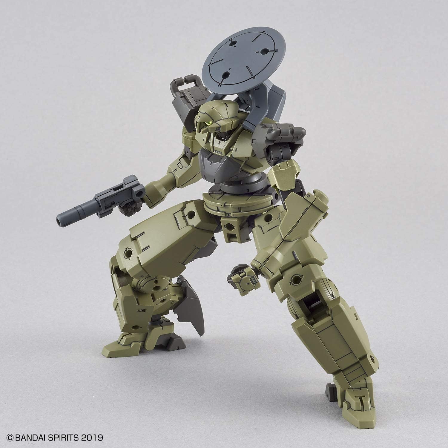 Bandai 30 Minutes Missions 30MM 1/144 bEXM-14T Cielnova Green Plastic Model Kit - Easy Snap-Fit Assembly for Beginners & Collectors - Perfect for Sci-Fi Dioramas & Tabletop Gaming
