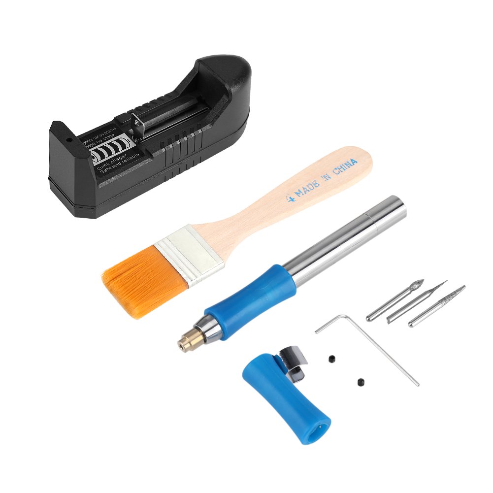 Premium Stainless Steel Mini Handheld Electric Engraving Pen - 32000 RPM Rechargeable Engraver Tool Kit for Metal, Wood, Stone & Glass | Perfect for DIY Crafts, Jewelry Making, Wood Carving & Personalization Projects