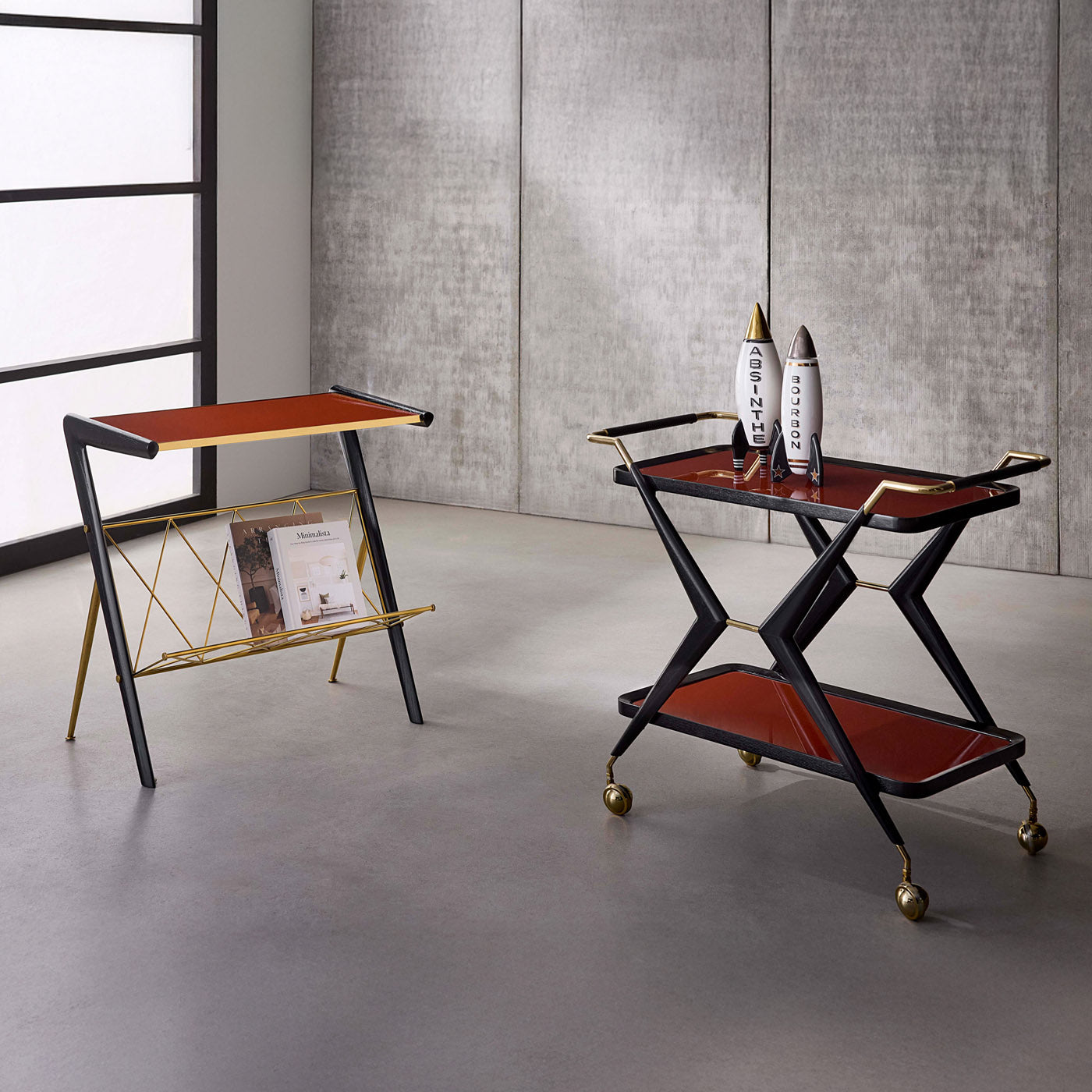 Stylish Trocadero Magazine Side Table - Modern End Table for Living Room, Bedroom & Office - Perfect for Holding Books, Drinks & Decor