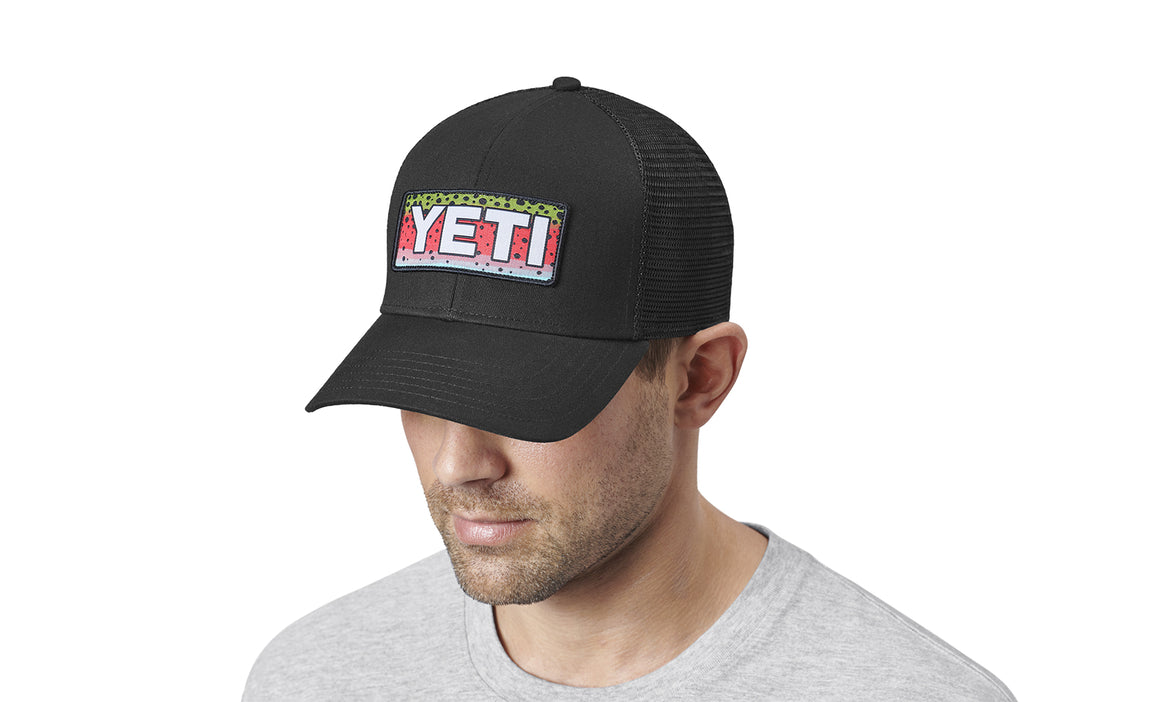 Premium Rainbow Trout Fishing Hat - UV Protection & Breathable Outdoor Sun Hat for Fishing, Hiking, and Camping