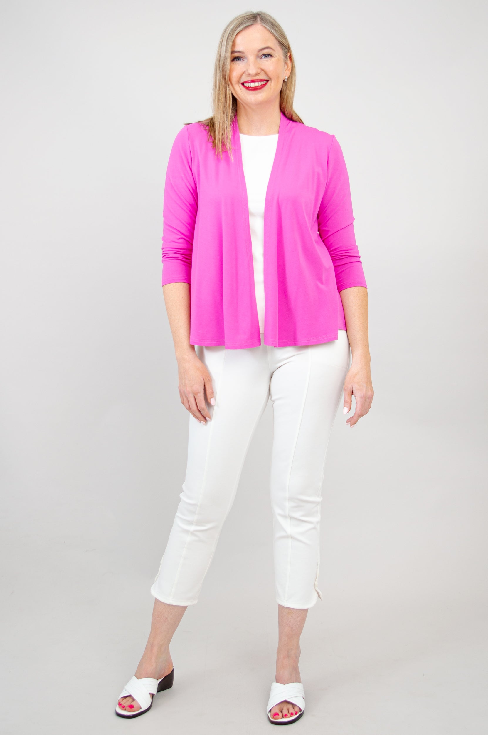 Kathy Women's Lightweight Pink Bamboo Jacket - Soft & Breathable for Outdoor Activities & Casual Wear