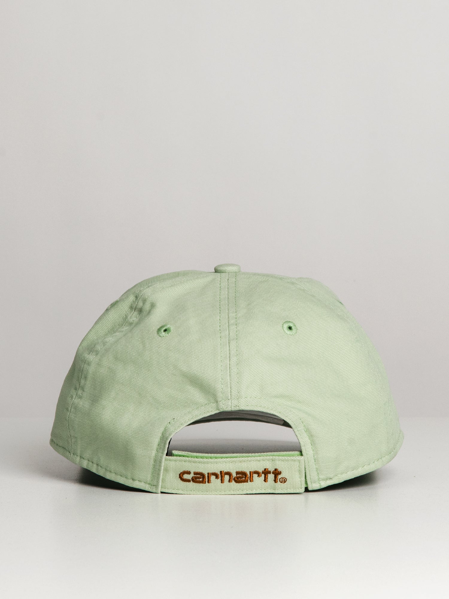Carhartt Odessa Canvas Cap - Soft Green - Durable Work & Outdoor Hat for Men & Women - Perfect for Construction, Hiking & Casual Wear