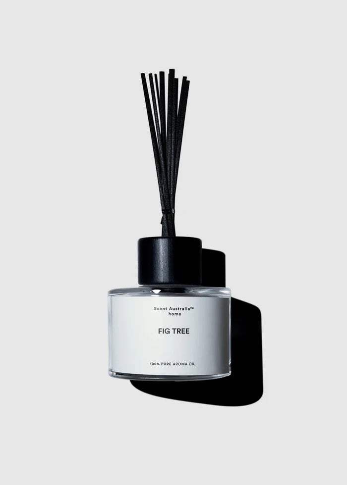Scent Australia Home Figtree Reed Diffuser 200ml - Aromatic Room Freshener for Living Room, Bedroom & Bathroom | Long-Lasting Home Fragrance Oil