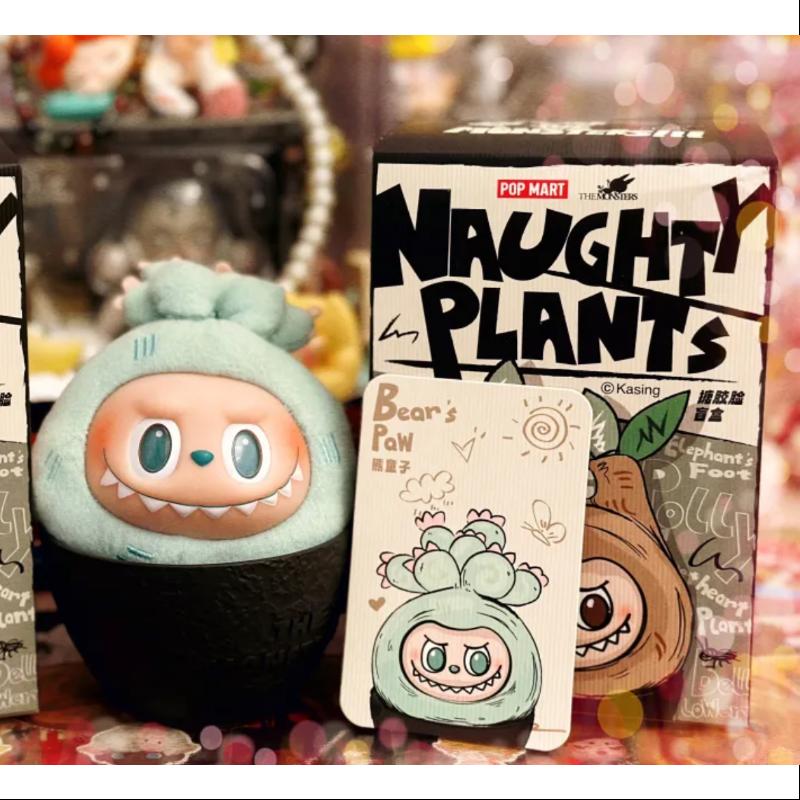 Labubu THE MONSTERS NAUGHTY PLANTS Vinyl Face Series Bear's Paw Collectible Figure - Cute Bear Claw Toy for Home Decor, Office Display & Pop Art Collection