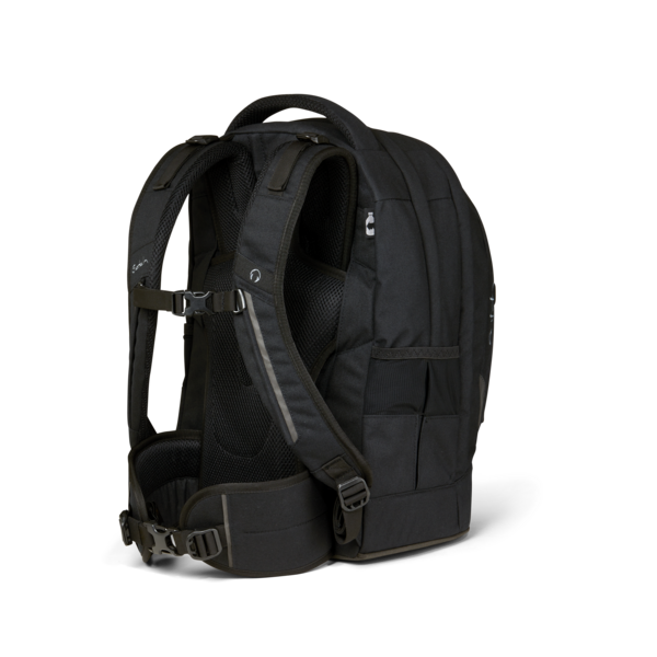 Satch Pack Blackjack - Premium Durable Backpack for Travel, Work & School - Waterproof & Lightweight Daypack for Men & Women - Perfect for Commuting, Hiking & Outdoor Adventures