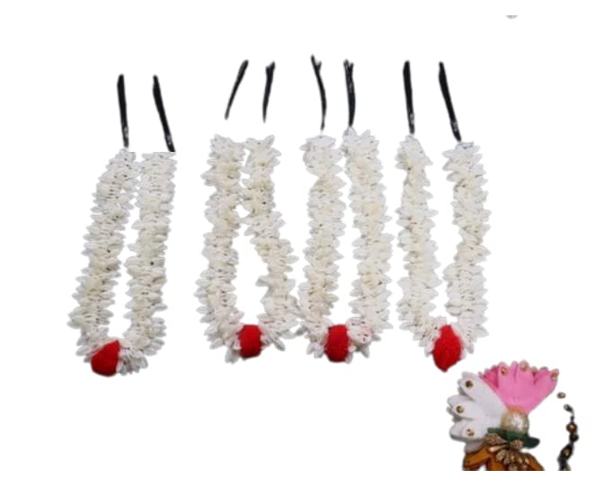 Anagha Hair Accessories for Bun Making - 4-Piece Bridal Hair Pin Set with Gajra Pins - Perfect for Weddings, Parties & Special Occasions
