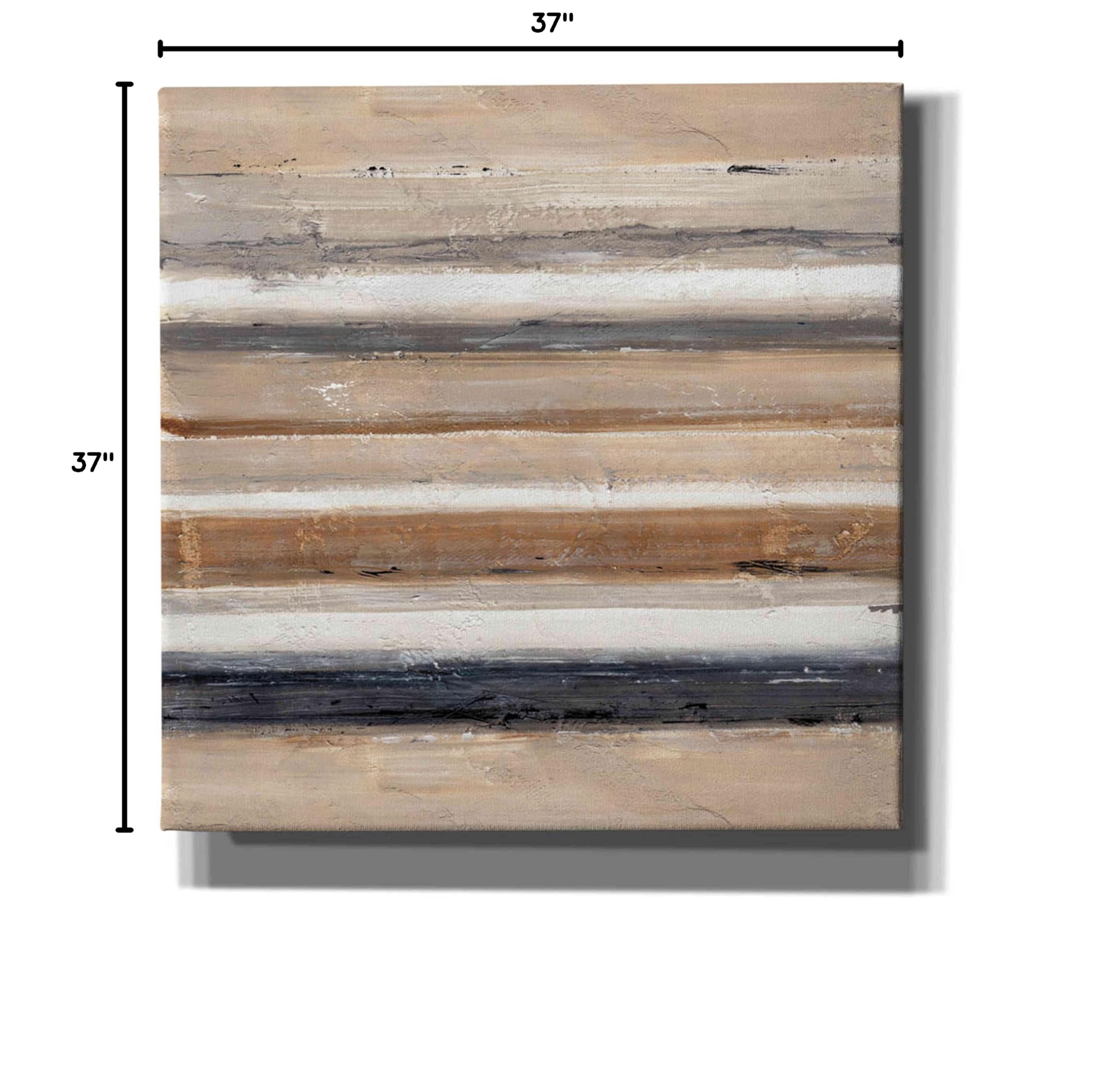 Abstract Balance VII Canvas Wall Art by Lisa Audit - 37x37 Inches Modern Graffiti Painting for Living Room, Bedroom & Office Decor
