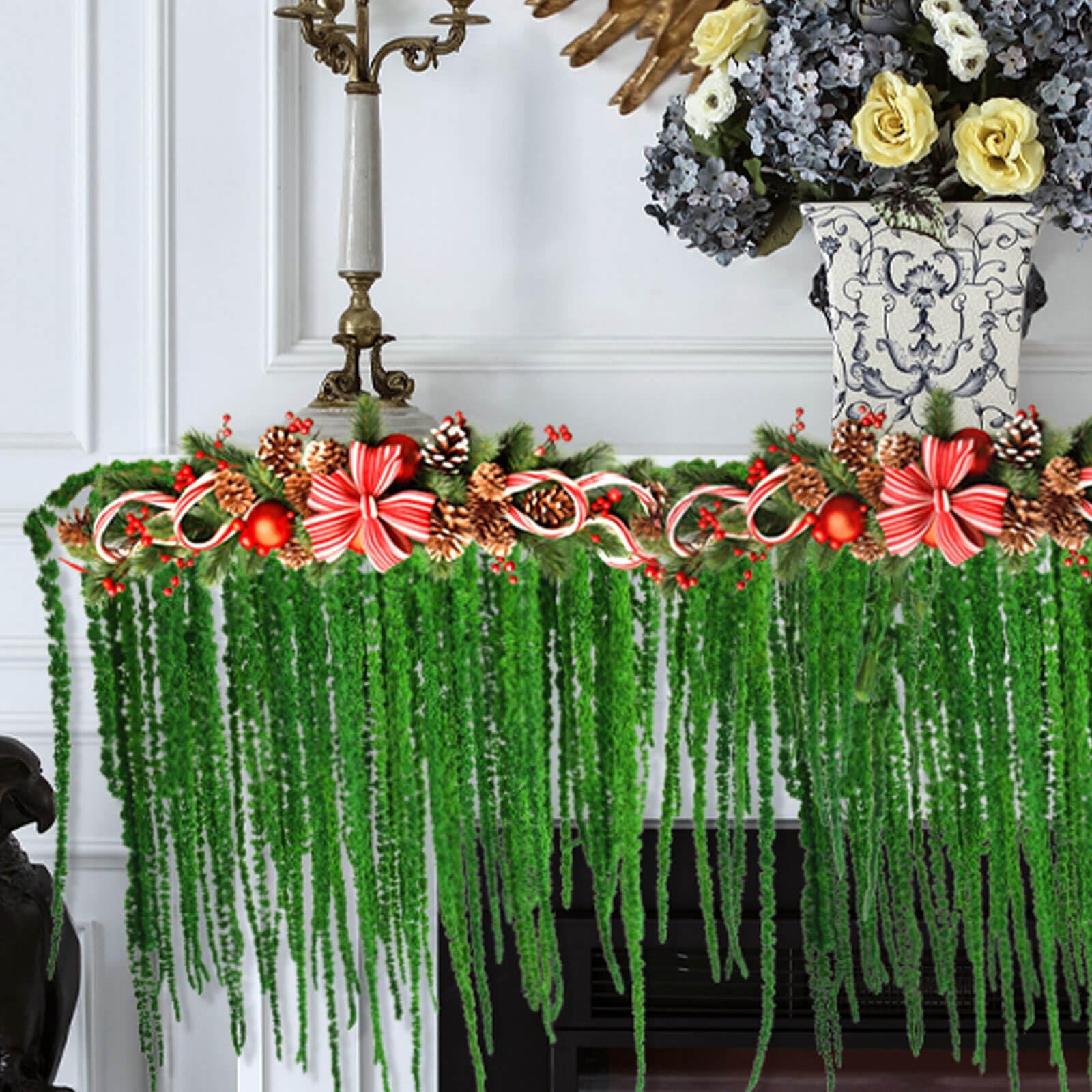 5Pcs Real Dried Amaranthus Hanging Flowers - 23