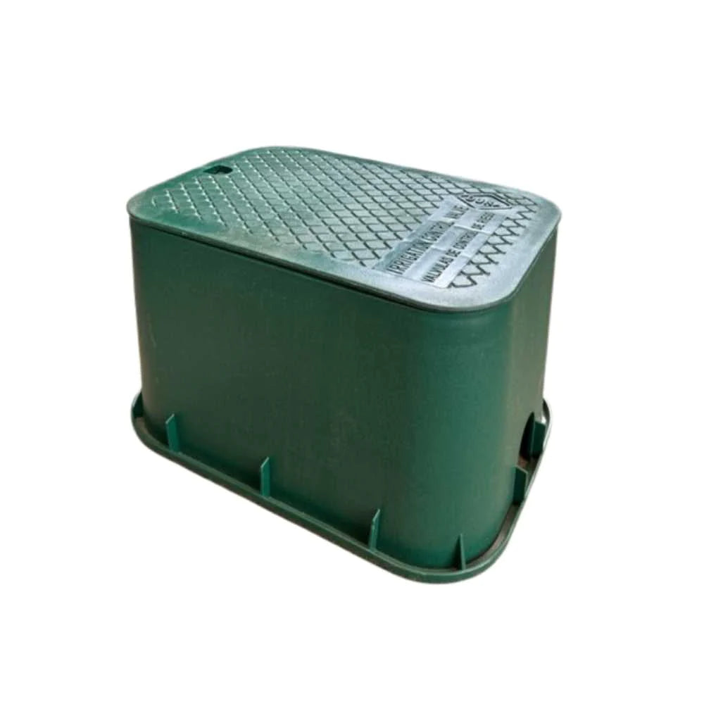 Dura Rectangular Valve Box 540mm x 300mm x 320mm (D1420 12VB) - Heavy Duty Underground Utility Access Cover for Irrigation, Plumbing & Landscaping