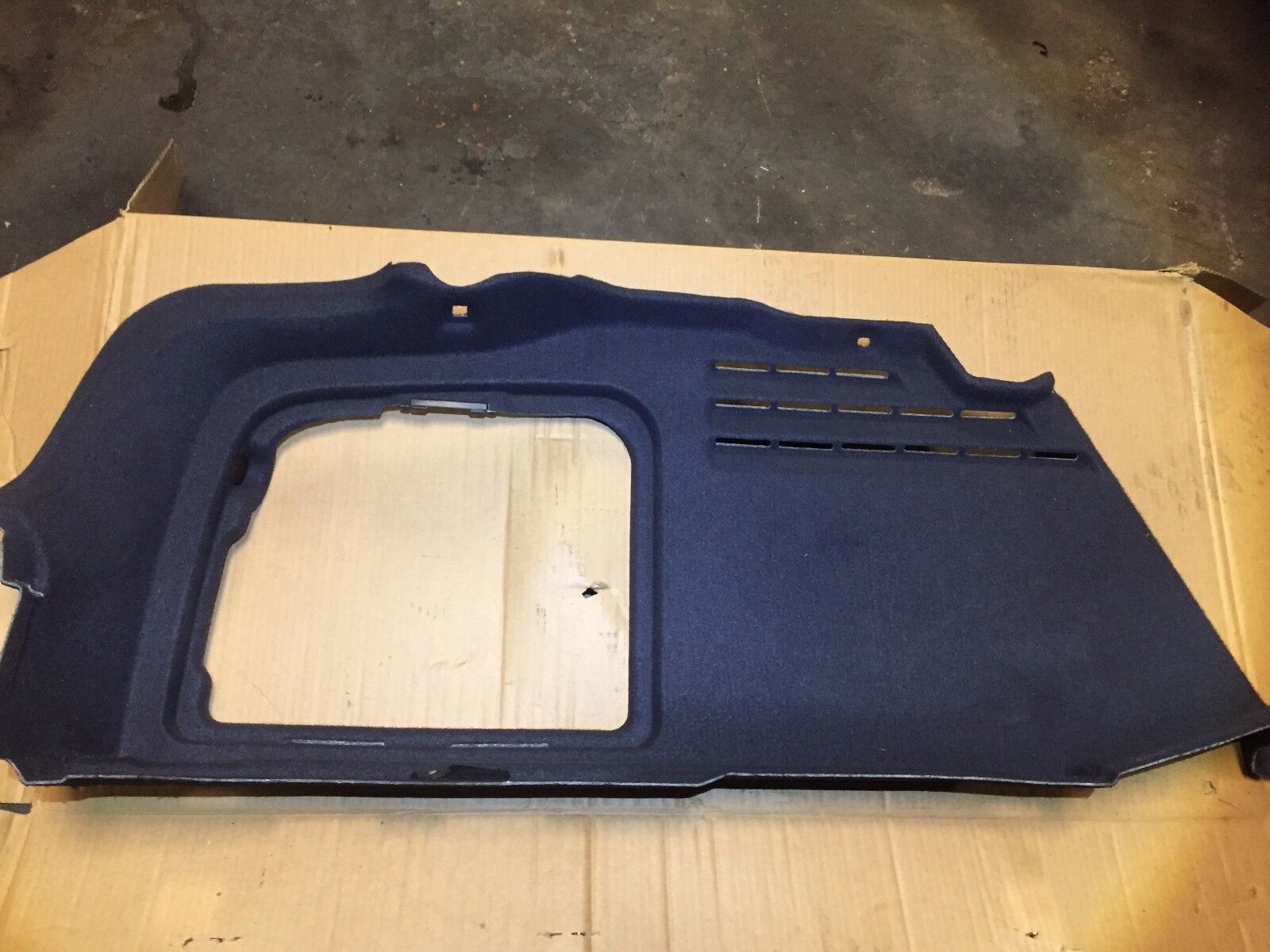2005-2008 Audi A6 C6 Sedan Left Driver Side Trunk Trim Panel 4F5863887C OEM Replacement Part - Perfect for Interior Restoration & Car Accessories Upgrade