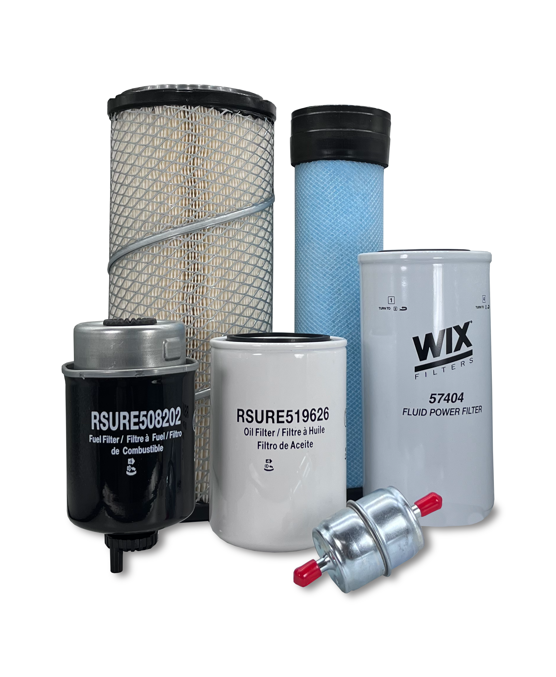 HERO® Maintenance Filter Kit for John Deere CT322 Compact Track Loader - Air, Oil & Hydraulic Filters Replacement - Perfect for Construction & Farm Equipment Maintenance