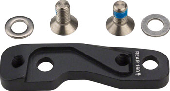 SRAM 20mm Flat Mount Disc Brake Adapter for 160mm Rear Rotors - Compatible with Road & Mountain Bikes - Perfect for Upgrading Braking Performance on Trails & Commutes