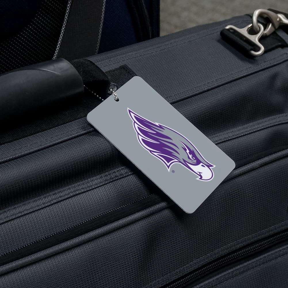 UW Whitewater Secondary Logo Luggage Tag - Durable Suitcase ID Card for Carry-On Bags - Perfect for Travel, Business Trips & Campus Identification