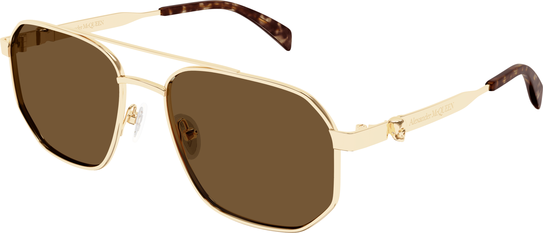 Alexander McQueen AM0458S Sunglasses - Luxury Designer Shades for Men & Women - Perfect for Outdoor Activities, Travel & Fashion Statements