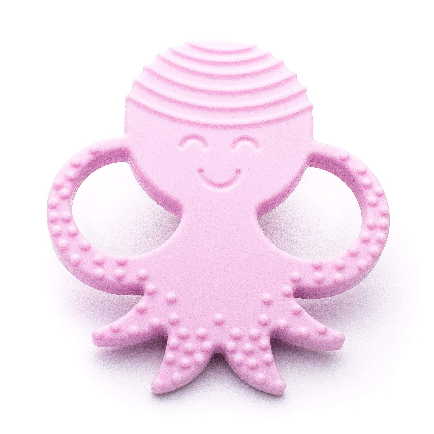 Sisilia Baby Teething Toys - BPA Free Silicone Teether for Infants & Newborns | CPSIA Certified Safe | Soothing Octopus Design (Purple) | Perfect for Gum Relief & Early Sensory Development