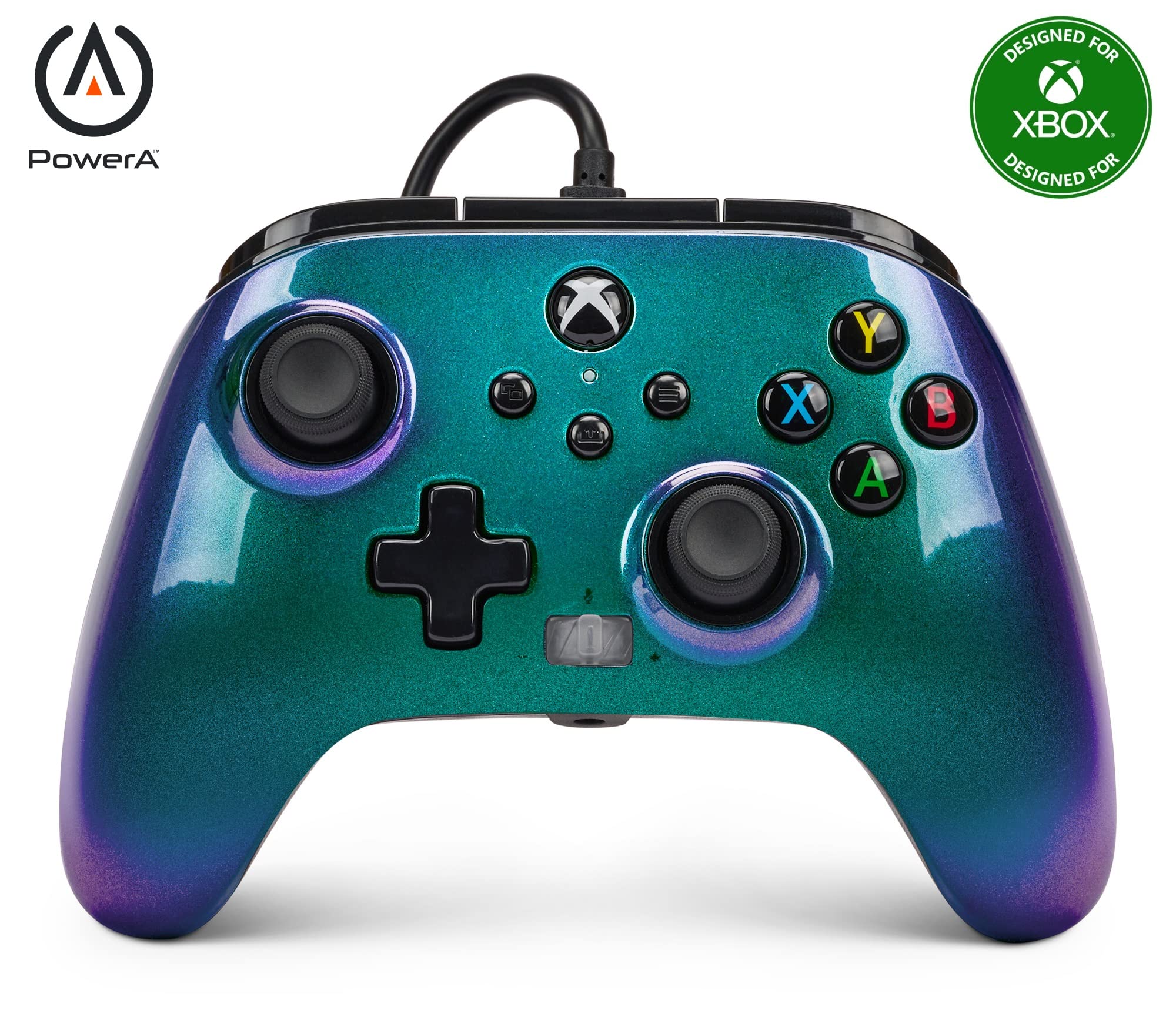 PowerA Wired Xbox Controller - Aurora Borealis for Gaming & Streaming