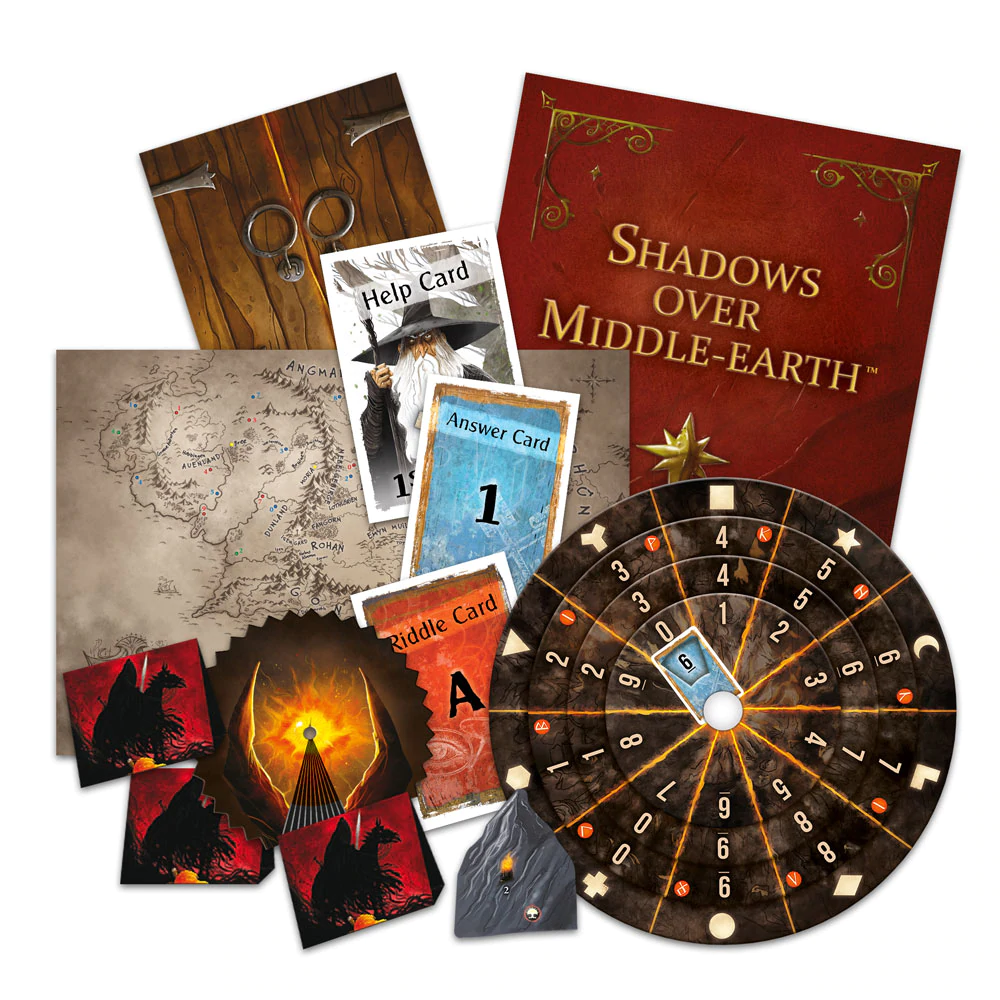 The Lord of the Rings: Shadows Over Middle Earth Board Game - Strategy Adventure Game for Adults & Teens - Perfect for Game Nights & Fantasy Themed Parties