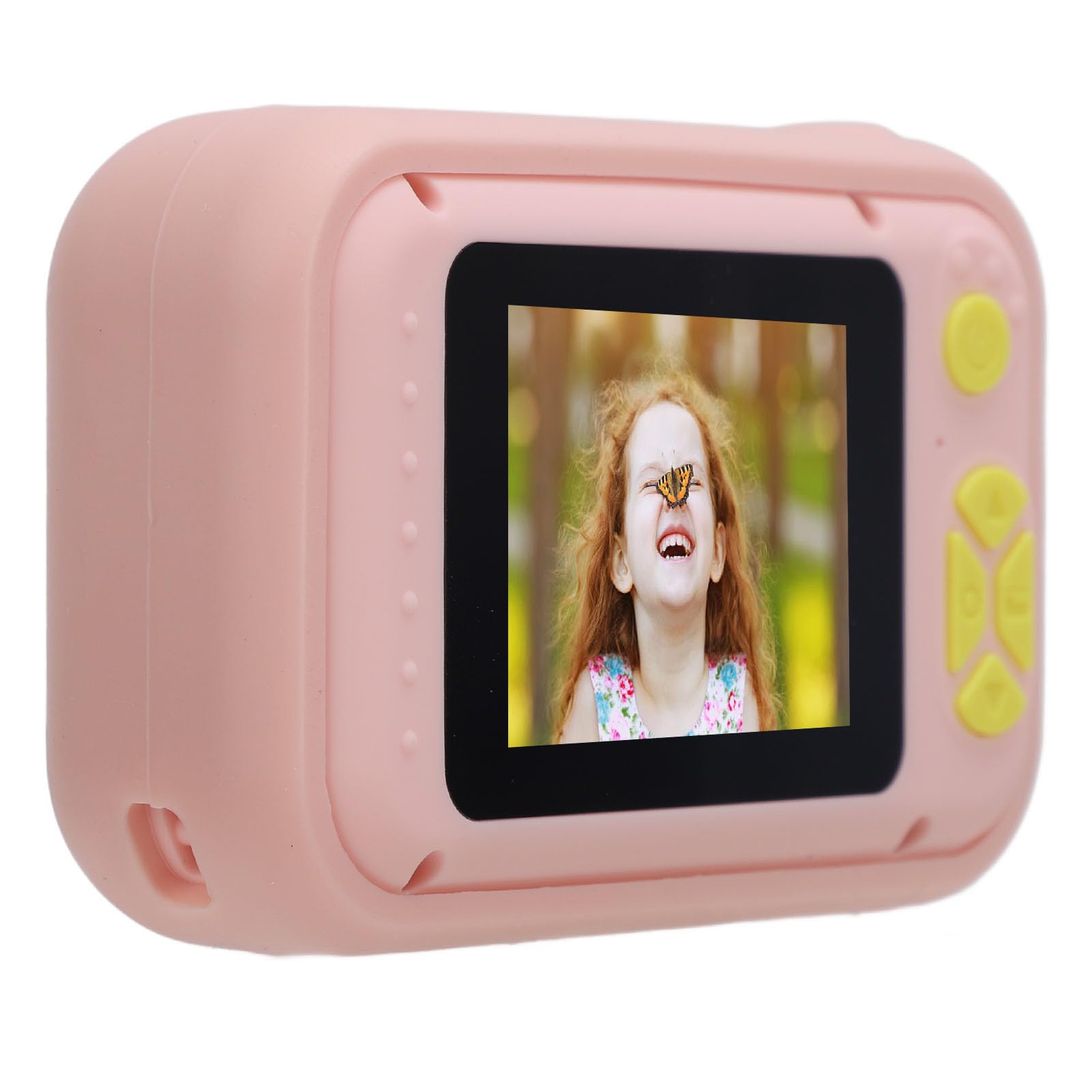 40MP Kids Digital Camera with Flip Lens - Fun Video Recording Toy Camera for Boys & Girls, Perfect for Birthday Gifts & Travel Adventures (Pink)