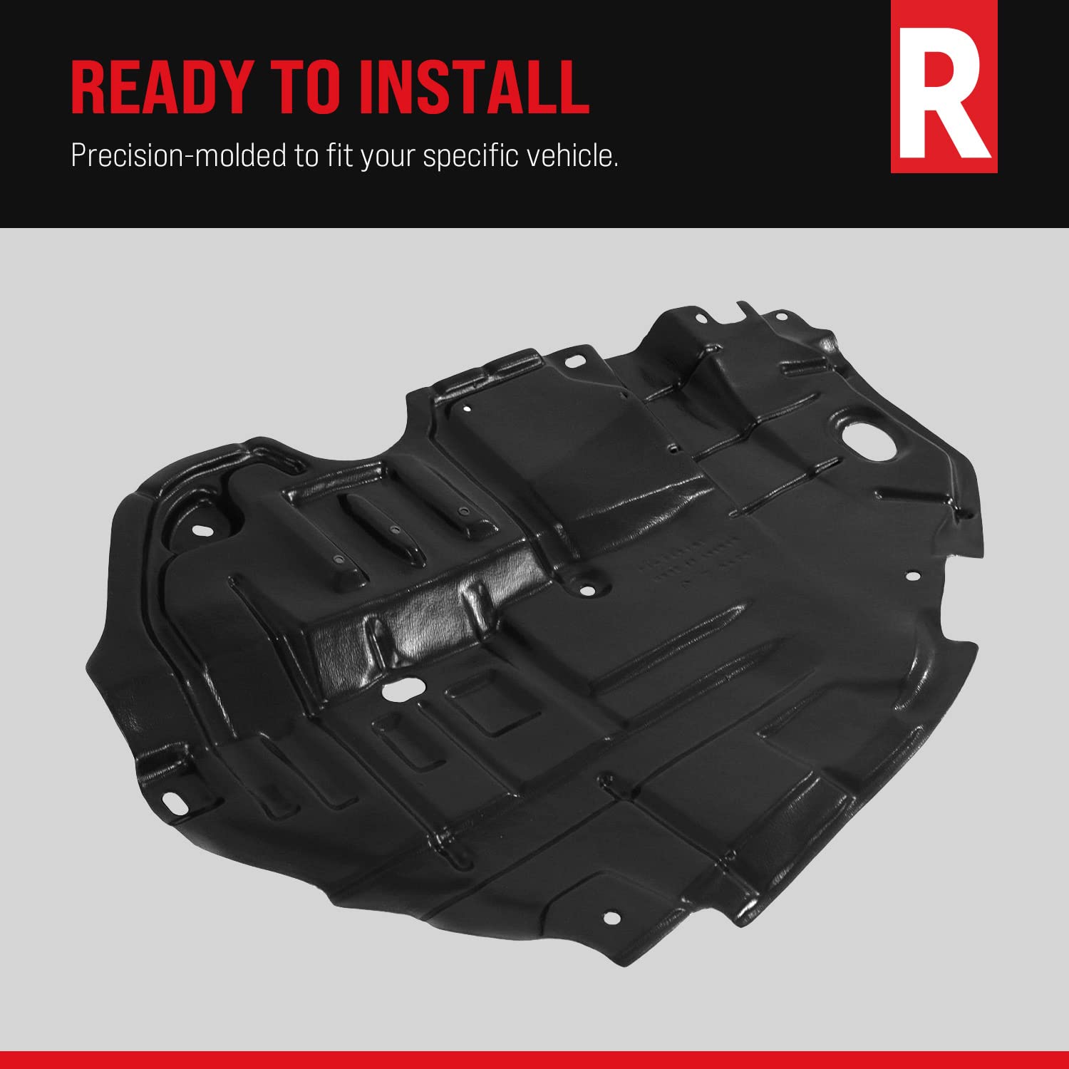 Garage-Pro Front Engine Splash Shield Replacement for 2016-2021 Chevrolet Spark - GM1228167 - Protects Engine from Road Debris & Water Splash - Perfect for Daily Commuting & Off-Road Driving