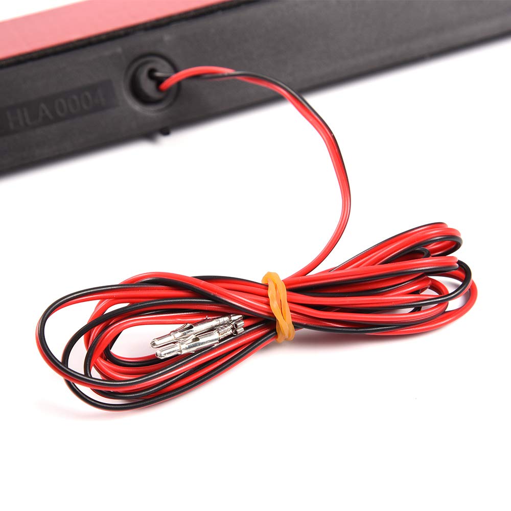 CHEDA 3D LED Brake Lights - Red & Smoky Lens Clear Housing LED Bar Tail Cargo Lamp (AT-LED-36R) | Perfect for Trucks, Trailers & Off-Road Vehicles